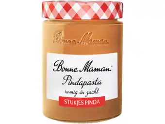 Hoogvliet Bonne Maman Pindapasta met stukjes aanbieding