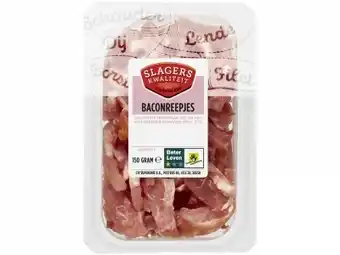 Hoogvliet Slagers kwaliteit Baconreepjes aanbieding