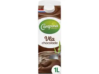 Hoogvliet Campina Chocolade vla aanbieding