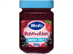 Hoogvliet Hero Jam minder zoet bosvruchten aanbieding