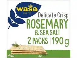 Hoogvliet Wasa Delicate crisp rosemary aanbieding