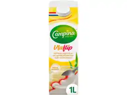 Hoogvliet Campina vlaflip vanille aanbieding