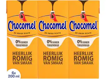 Hoogvliet Chocomel 0% 6-pak aanbieding