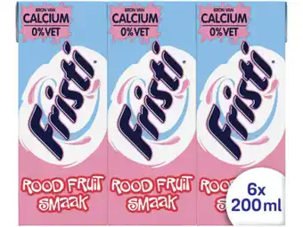 Hoogvliet Fristi Rood Fruit 6-pak aanbieding