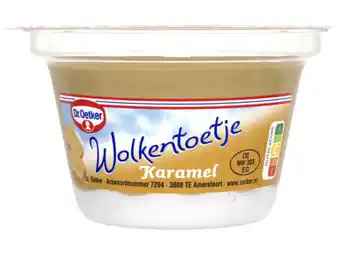 Hoogvliet Dr. Oetker Wolkentoetje karamel aanbieding