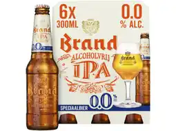 Hoogvliet Brand IPA 0.0 Bier Fles 6-pack aanbieding