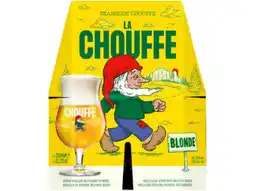Hoogvliet La Chouffe Blond Bier Fles 4-pack aanbieding