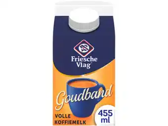 Hoogvliet Friesche Vlag Goudband Koffiemelk aanbieding