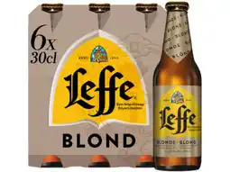 Hoogvliet Leffe Blond Belgisch Abdijbier Flessen 6-pack aanbieding