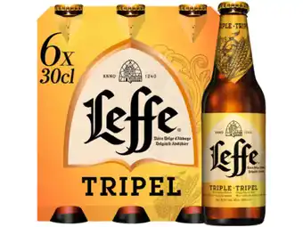 Hoogvliet Leffe Tripel Belgisch Abdijbier Fles 6-pack aanbieding