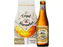 Hoogvliet Karmeliet Tripel Belgisch Speciaalbier Flessen 4-pack aanbieding