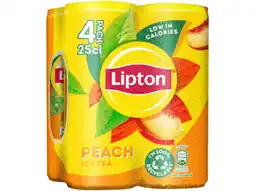 Hoogvliet Lipton Ice tea peach aanbieding