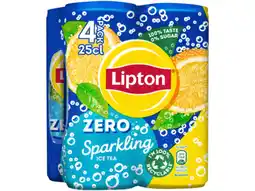 Hoogvliet Lipton Sparkling zero aanbieding