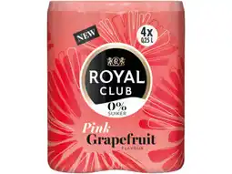 Hoogvliet Royal Club Pink grapefruit aanbieding