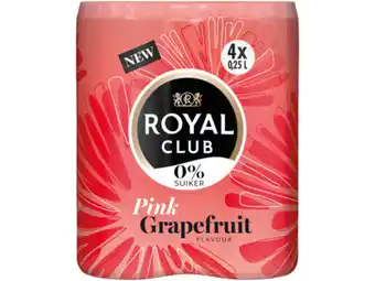 Hoogvliet Royal Club Pink grapefruit aanbieding