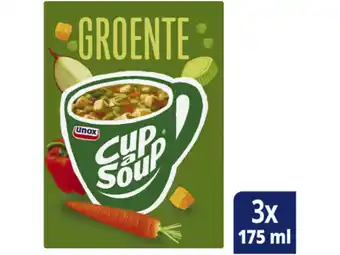 Hoogvliet Unox Cup a Soup groente aanbieding