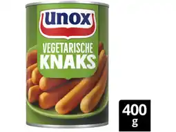 Hoogvliet Unox Vegetarische knaks aanbieding