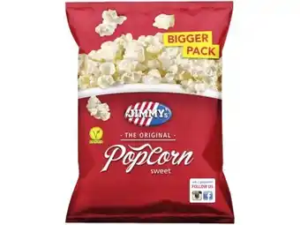 Hoogvliet Jimmy's Popcorn sweet aanbieding