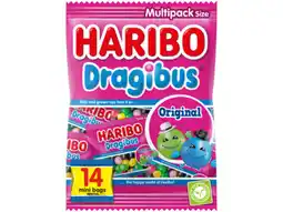 Hoogvliet Haribo Dragibus Original Uitdeelzakjes aanbieding