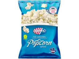 Hoogvliet Jimmy's Popcorn salt aanbieding