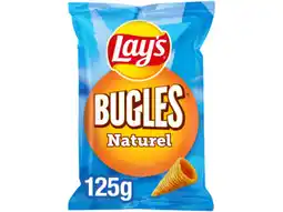 Hoogvliet Lay's Bugles Naturel aanbieding
