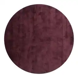 Trendhopper Vloerkleed Cowan rond aubergine 48 aanbieding