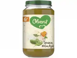 Hoogvliet Olvarit 6+ Maanden Spinazie Witvis Rijst aanbieding