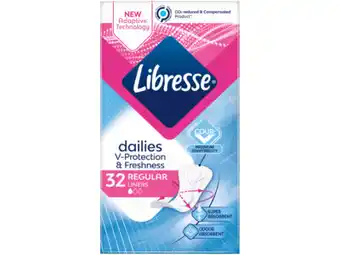 Hoogvliet Libresse Inlegkruisjes normaal aanbieding