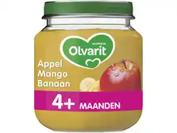 Hoogvliet Olvarit 4+ Maanden Appel Mango Banaan aanbieding