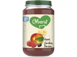 Hoogvliet Olvarit 8+ Maanden Appel Aardbei Banaan aanbieding