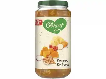 Hoogvliet Olvarit 12+ Maanden Pompoen Kip Pasta aanbieding