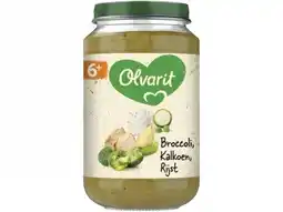 Hoogvliet Olvarit 6+ Maanden Broccoli Kalkoen Rijst aanbieding