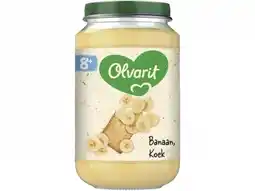 Hoogvliet Olvarit 8+ Maanden Banaan Koek aanbieding