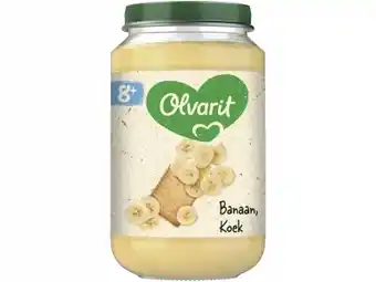 Hoogvliet Olvarit 8+ Maanden Banaan Koek aanbieding