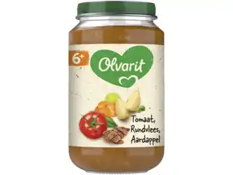 Hoogvliet Olvarit 6+ Maanden Tomaat Rund Aardappel Wortel aanbieding