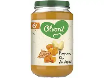 Hoogvliet Olvarit 6+ Maanden Pompoen Kip Aardappel aanbieding