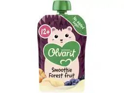 Hoogvliet Olvarit 12+ Maanden Knijpzakje Bosvruchten Fruit aanbieding