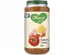 Hoogvliet Olvarit 18+ Maanden Spaghetti Tomaat Ham aanbieding