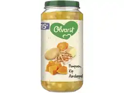 Hoogvliet Olvarit 15+ Maanden Pompoen Kip Aardappel aanbieding