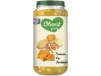 Hoogvliet Olvarit 15+ Maanden Pompoen Kip Aardappel aanbieding