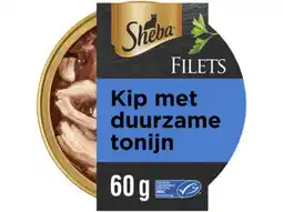 Hoogvliet Sheba Filets kip met tonijn aanbieding