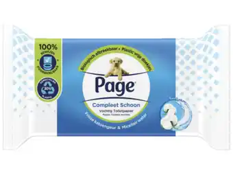 Hoogvliet Page vochtig toiletpapier - Compleet Schoon aanbieding