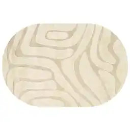 Trendhopper Vloerkleed Chase ovaal creme 12 aanbieding