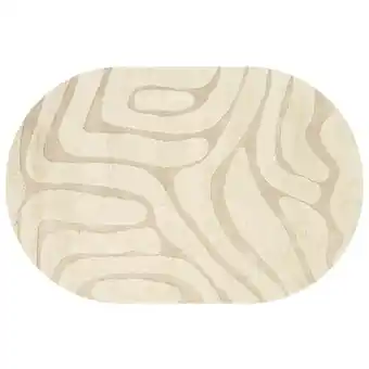 Trendhopper Vloerkleed Chase ovaal creme 12 aanbieding