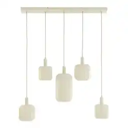 Trendhopper Hanglamp Tulsa 5-lichts Creme aanbieding
