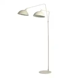 Trendhopper Vloerlamp Otta 2-lichts Creme aanbieding