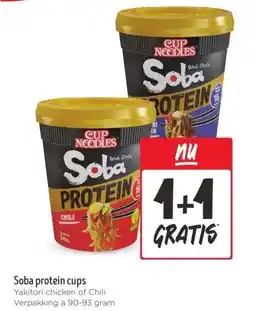 Jumbo Soba protein cups aanbieding