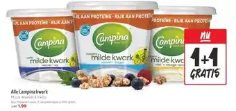 Jumbo Alle Campina kwark aanbieding