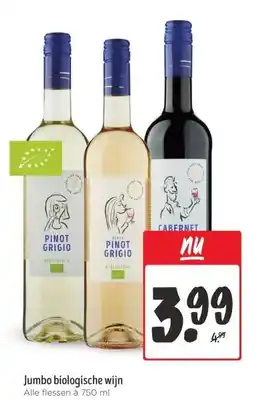 Jumbo Jumbo biologische wijn aanbieding