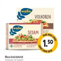 Jumbo Wasa knäckebröd aanbieding